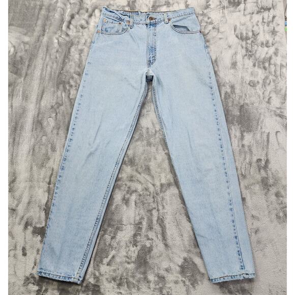 Vintage Levi's Jeans Mens W32* L34 Blue 550 Relaxed Fit Tapered Leg Denim Casual - Picture 1 of 13